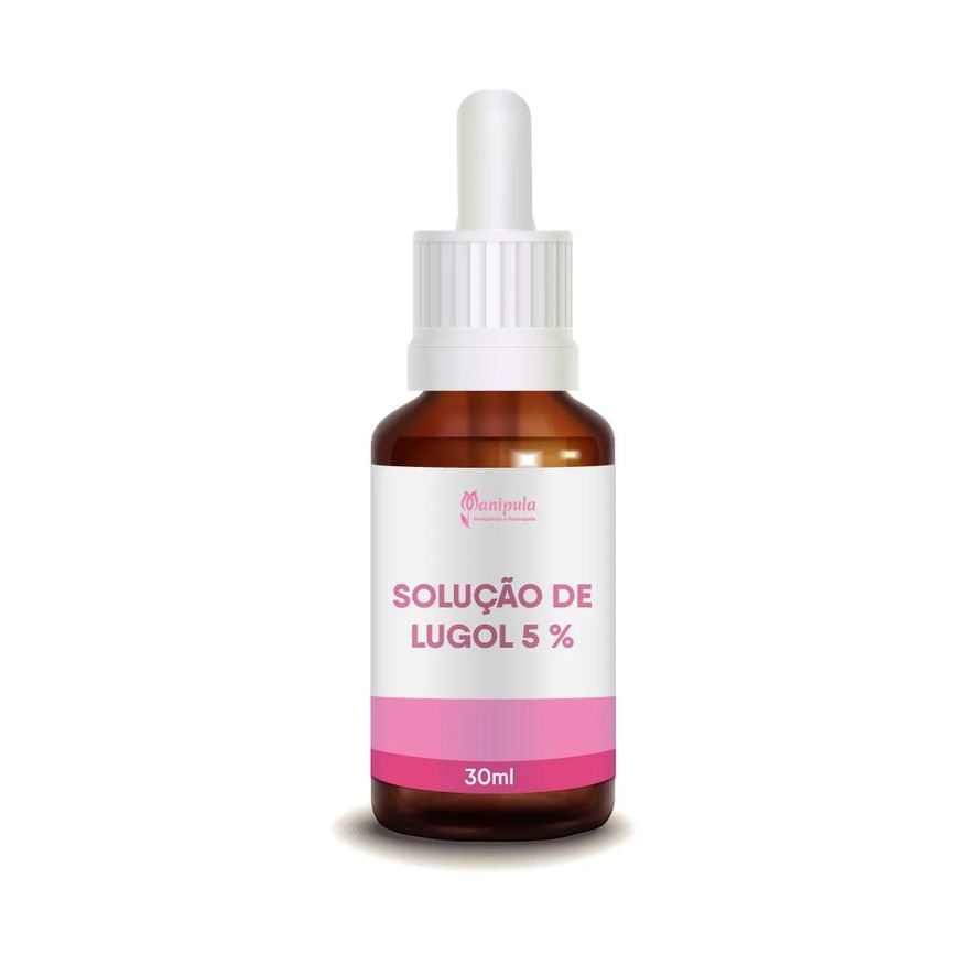 Manipula Solução de Lugol 5% - 30ml