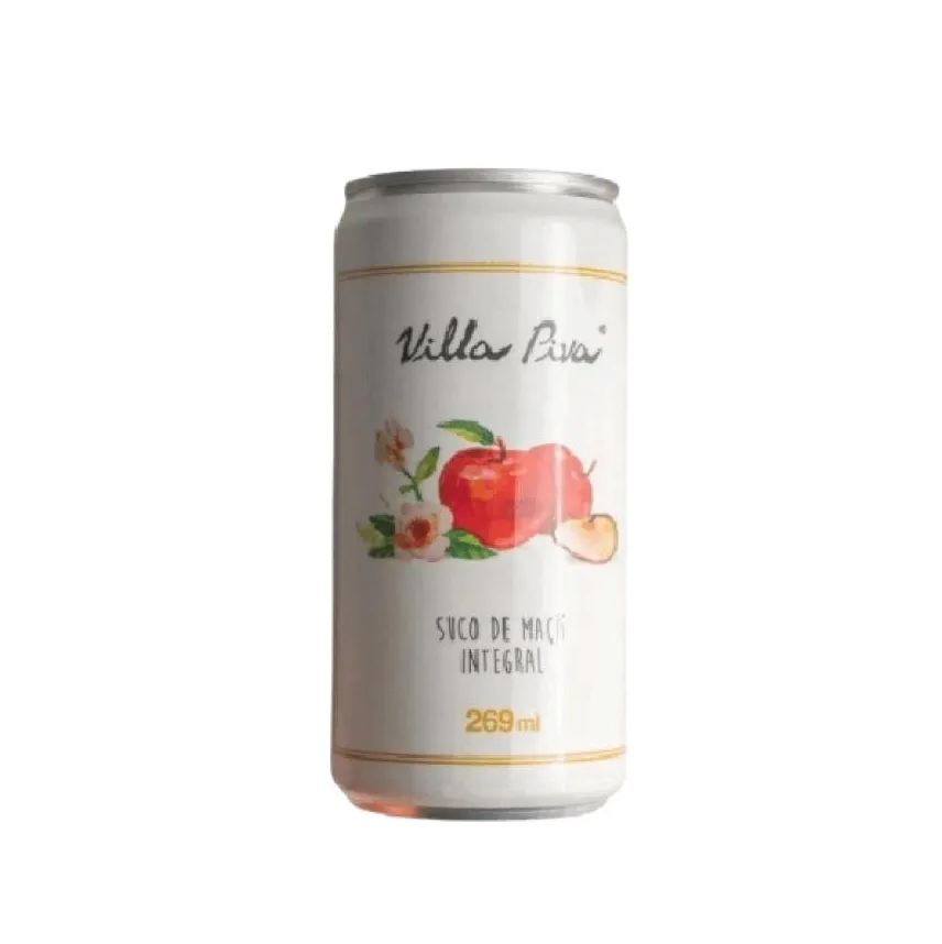Villa Piva Suco de Maçã Integral Sem Açúcar Lata 269ml