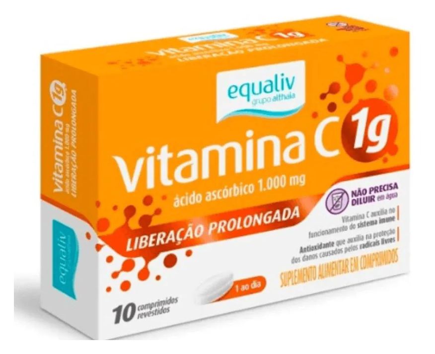 Equaliv Vitamina C 1g X10 Cpr