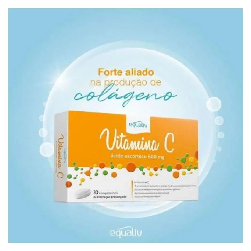 Equaliv Vitamina C 500mg X30 Cpr