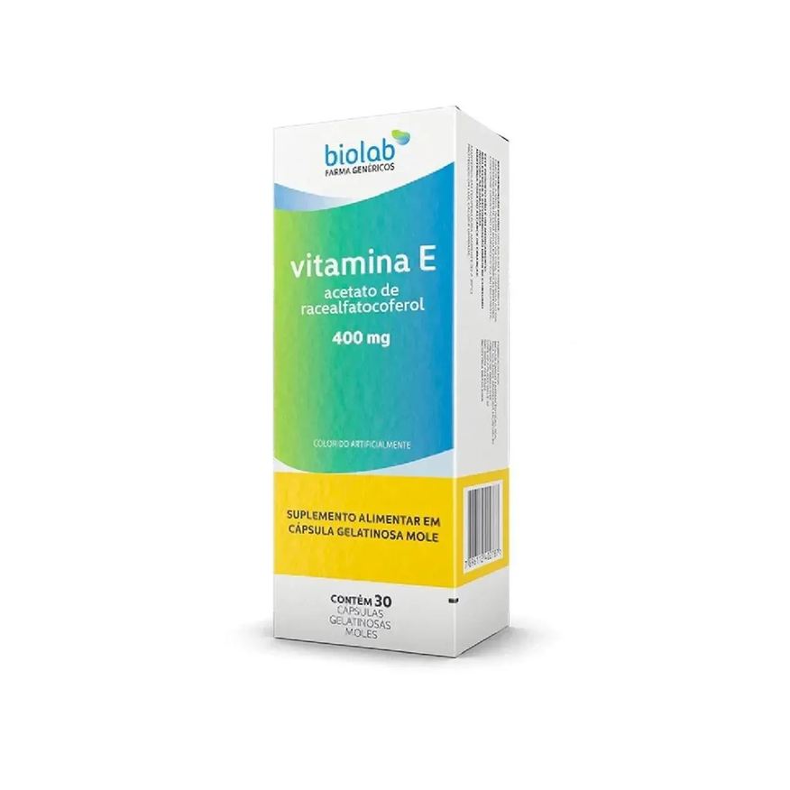 Biolab Vitamina e 400mg 30caps - Gen Blb