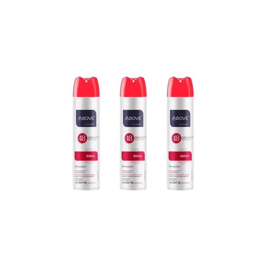 Above Desodorante Aero 150ml Fem Anti Dolce Vita - Kit3un