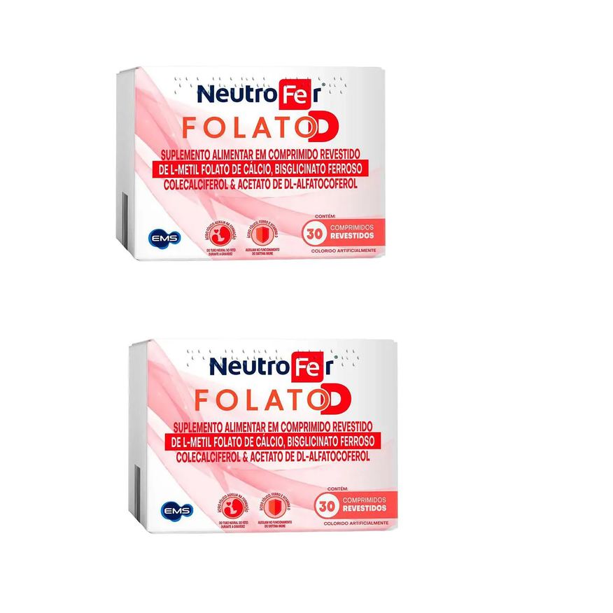Ems KIT 02 POLIVITAMíNICO NEUTRO FER FOLATO D 30 CPR