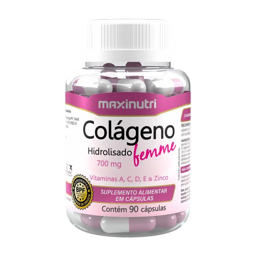 MAXINUTRI COLáGENO FEMME 90 CáPSULAS