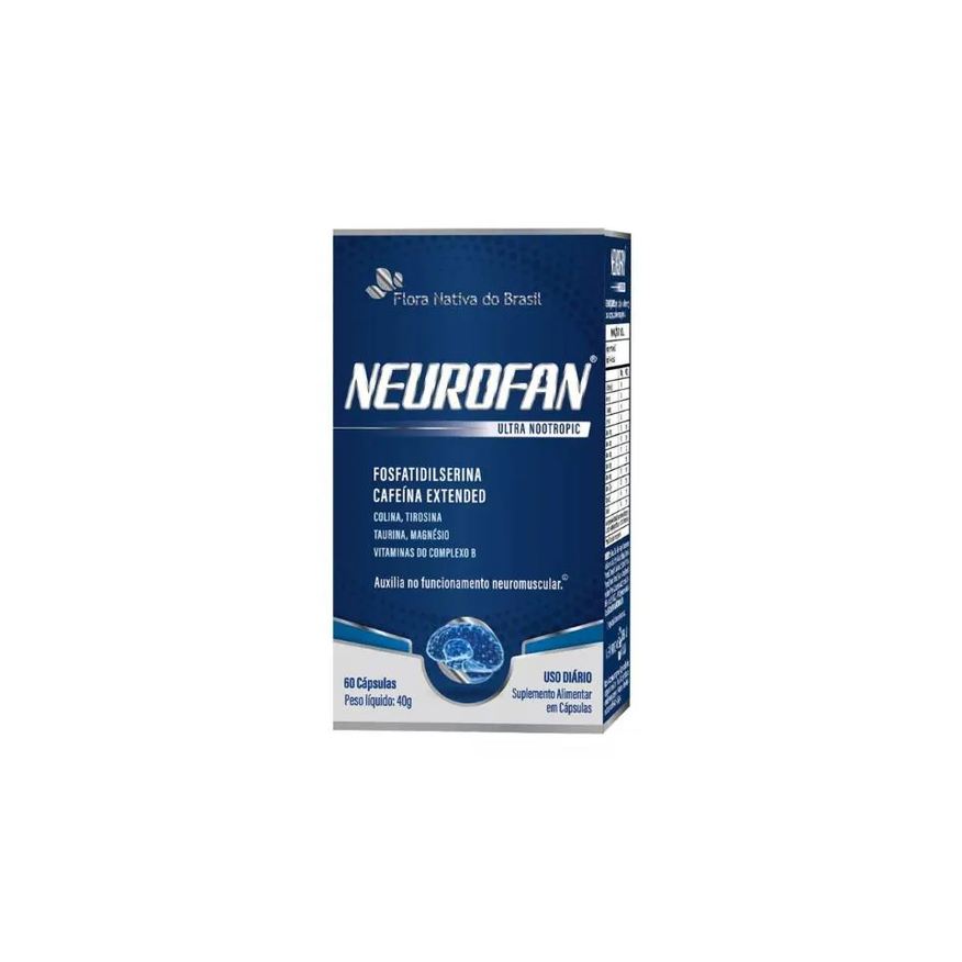 Flora Nativa Do Brasil Neurofan Ultra Fosfatidilserina + Vitaminas 60 cápsulas