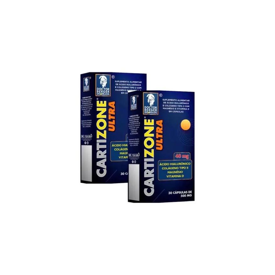 Doctor Berger Cartizone Ultra 30 Capsulas 2 unidades - do Brasil Sabor Neutro