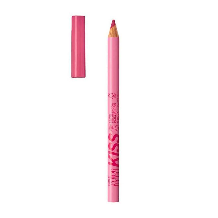 Color Avon Trend Lapis Olhos e Boca Pink Dopamina 1,1g