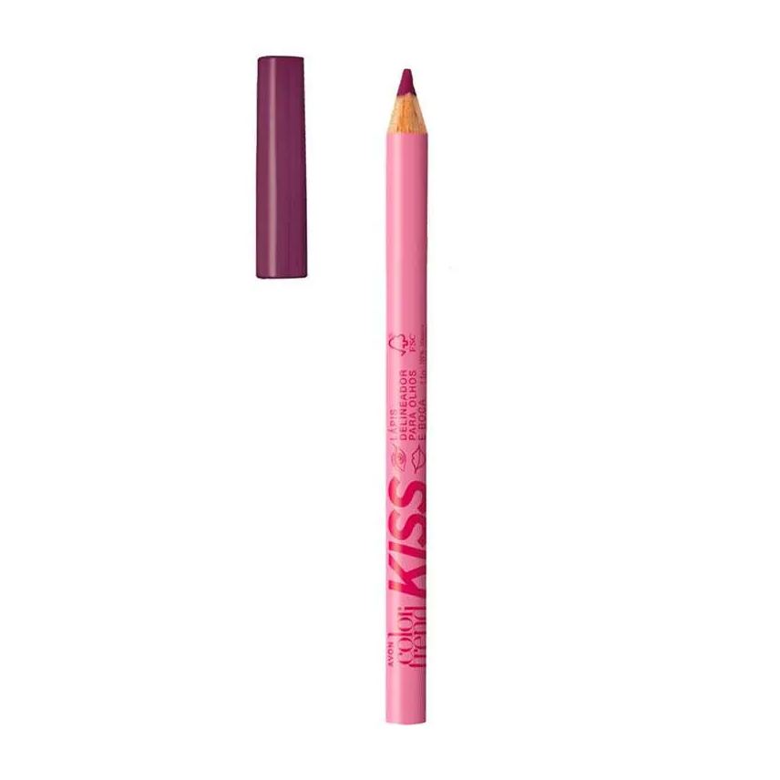 Avon Color Trend Lapis Olhos e Boca Purple Paixão Roxao 1,1g