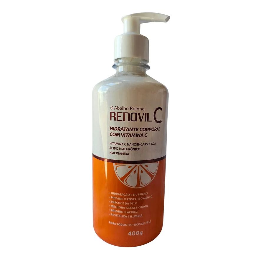 Abelha Rainha Hidratante Corporal com Vitamina C Renovil C 400g