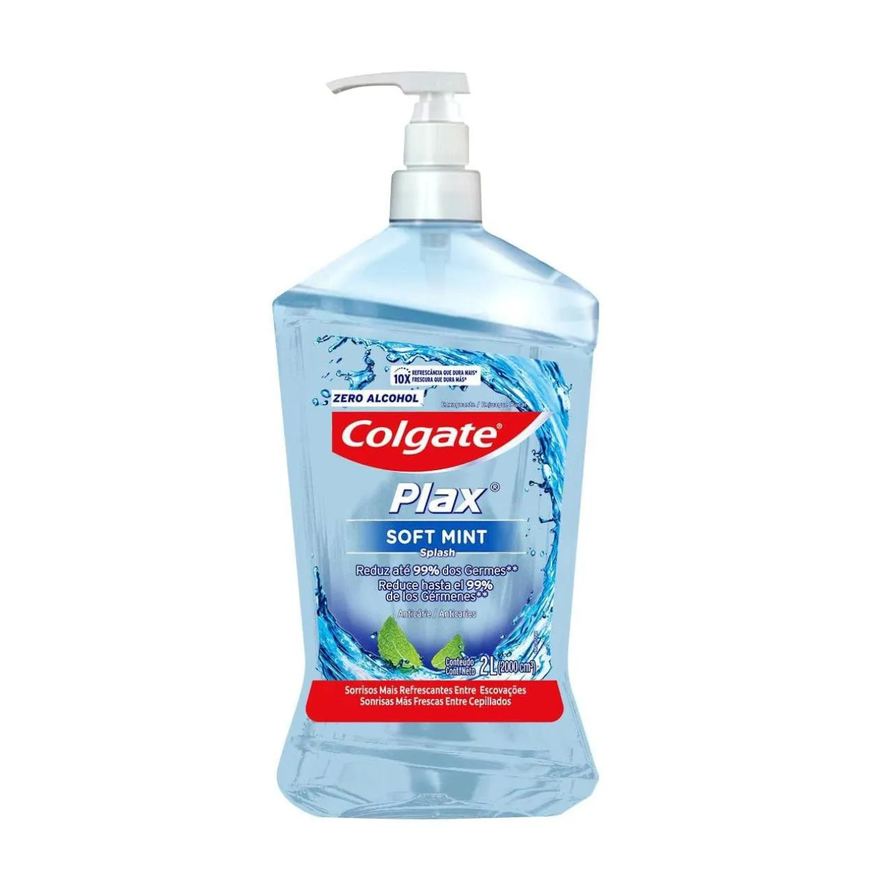 Colgate Enxaguante Bucal Plax Soft Mint C/ Pump 2l