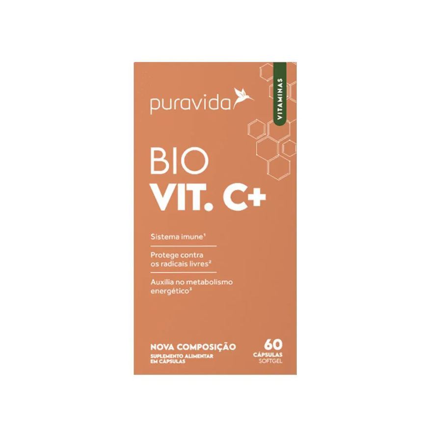 Puravida Bio Vit C+ 60 Cápsulas
