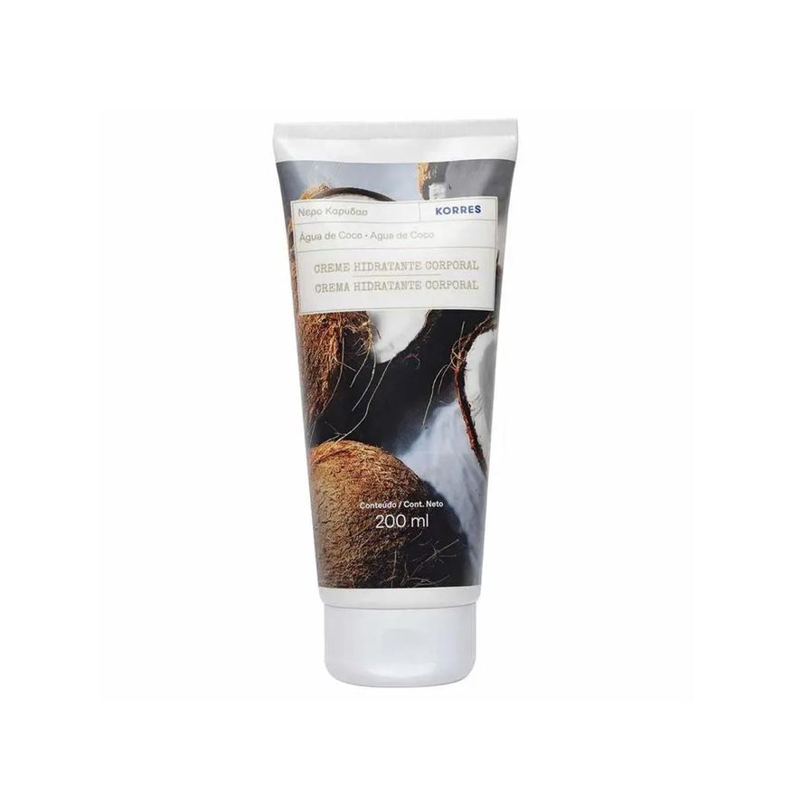 Korres Água de Coco Creme Hidratante Corporal 200ml