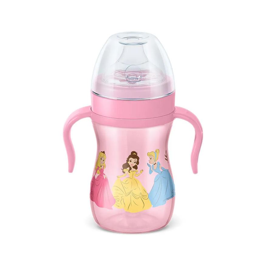 LILLO COPO DE TREINAMENTO INFANTIL C/ ALçA DISNEY 240ml ROSA