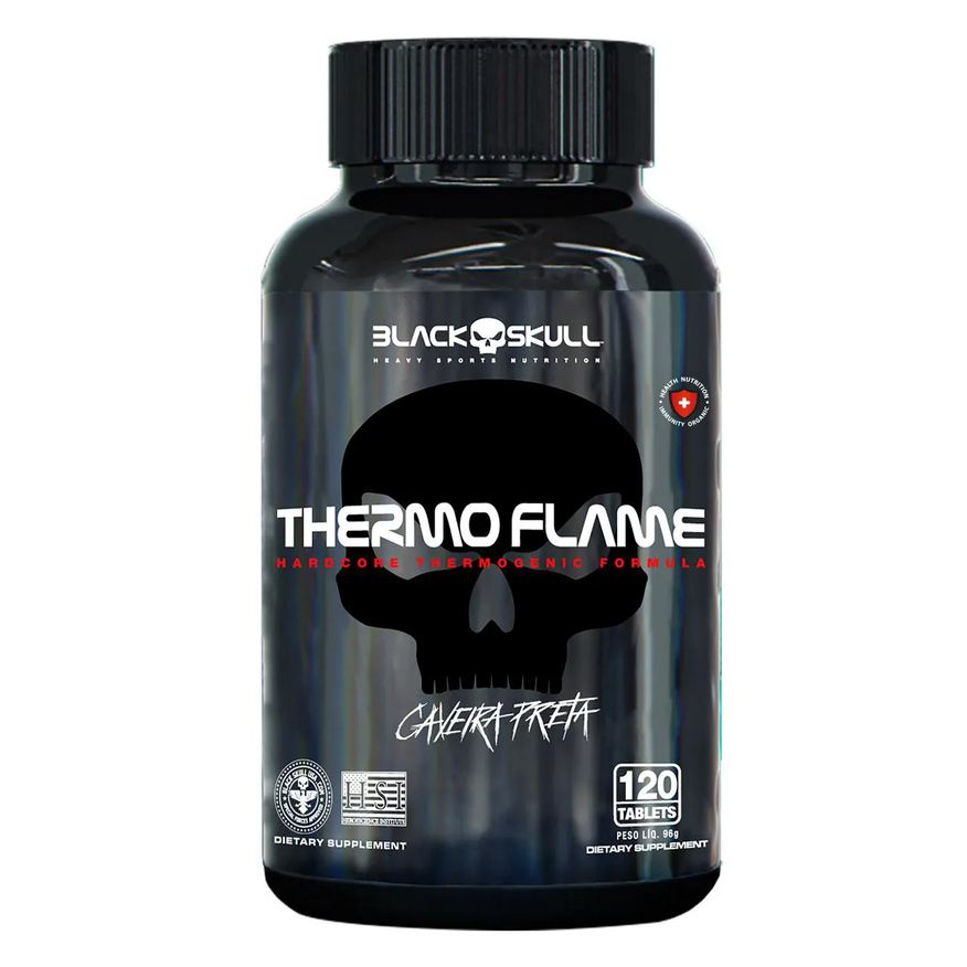 Black Skull Thermo Flame 120 Tabletes