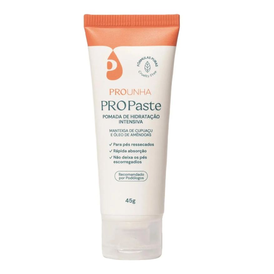 Pro Unha Creme de Hidratação Intensiva Pro Paste Bisnaga 45 Gramas