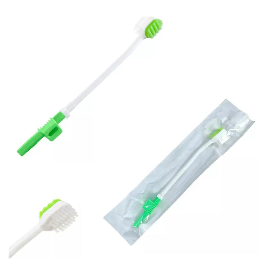 Kolplast Escova Dental Hospitalar com Sucção Kit 10 unidades