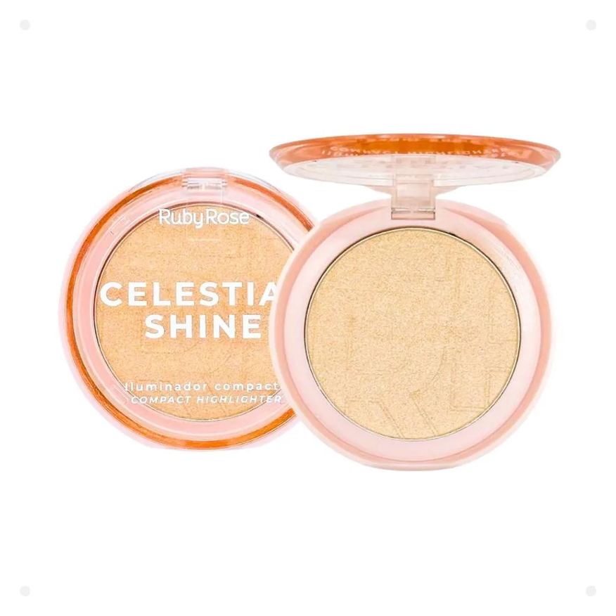 Ruby Rose Iluminador Compacto Celestial Shine Prism Light Hb-m701-2