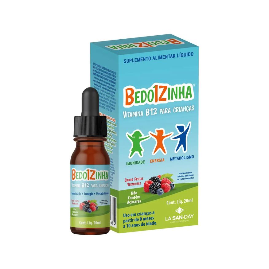La San Day Bedoizinha Vitamina B12 Gotas - 20ml