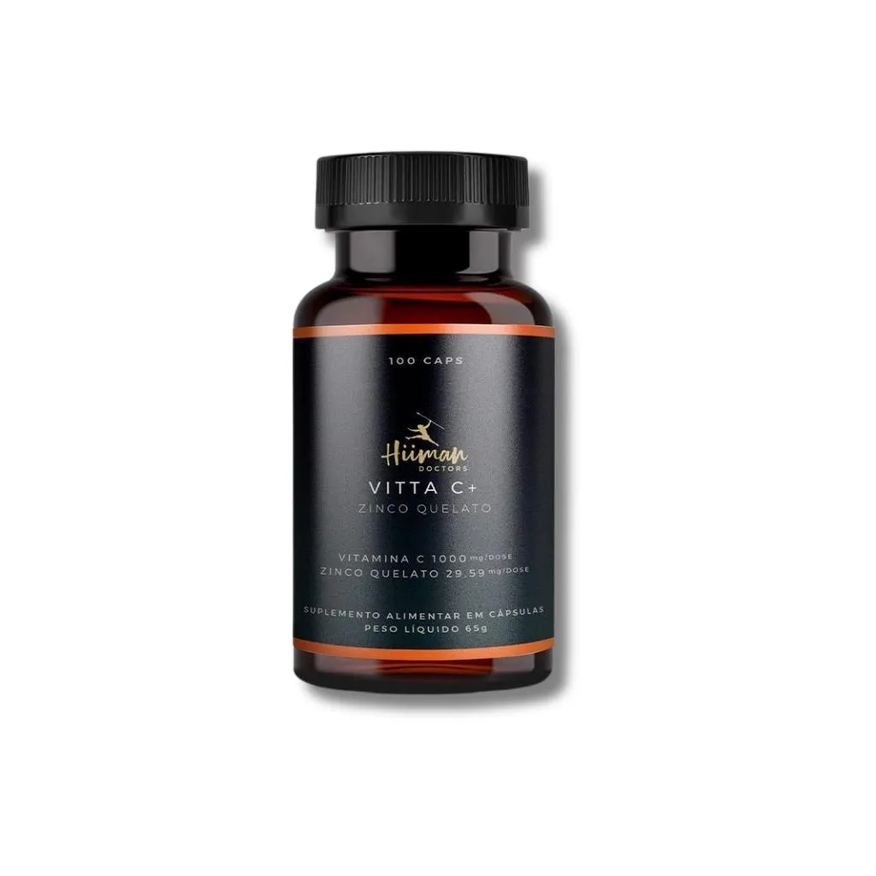 Hüman Doctors Vitta C - Vitamina C + Zinco Quelato 100 cápsulas