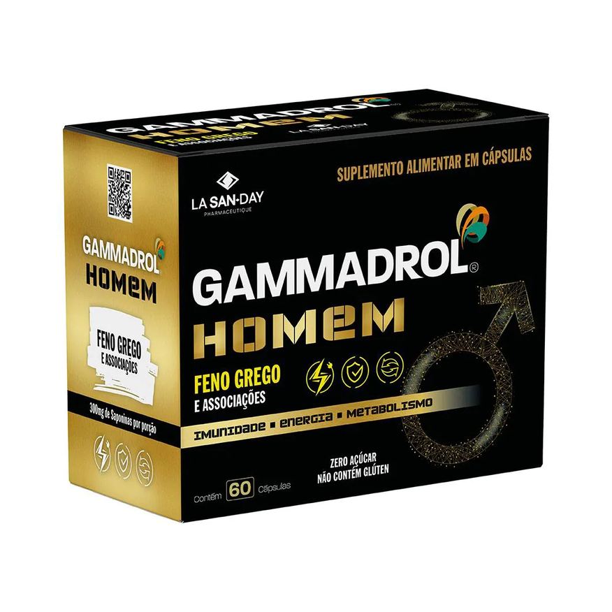 La San Day Gammadrol Homem - 60 cápsulas