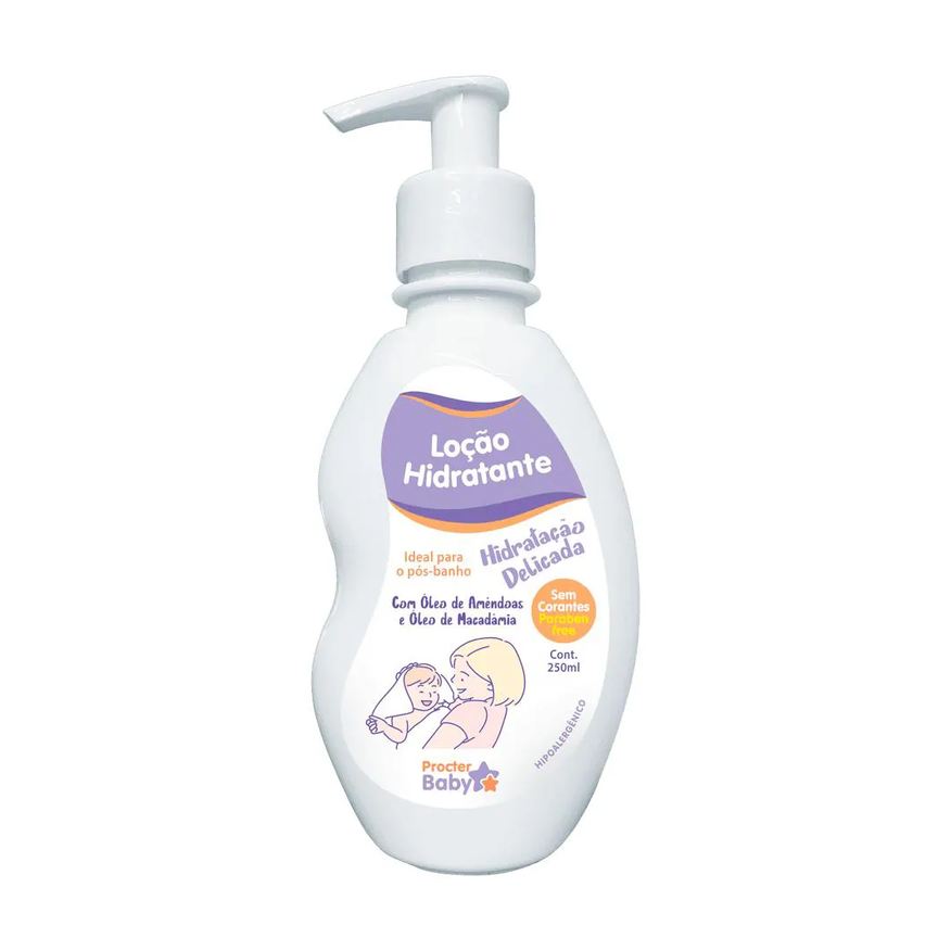 Green Loção Hidratante para Bebês - 250ml - Procter Baby