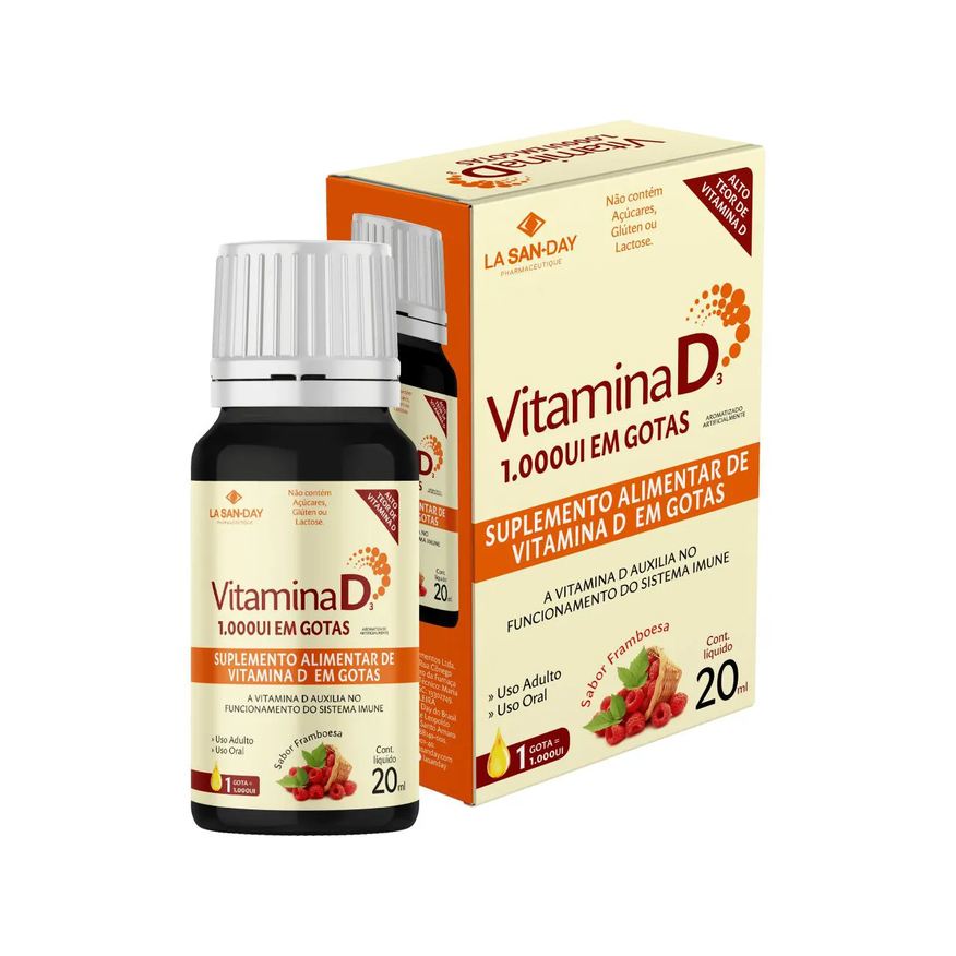 La San Day Vitamina D3 1.000ui - 20ml