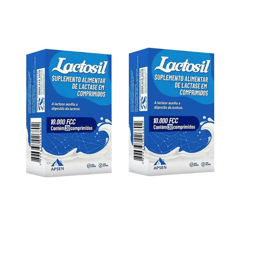 Apsen Kit 02 Suplemento Vitamina Lactosil 10000 Fcc 30 Cpr