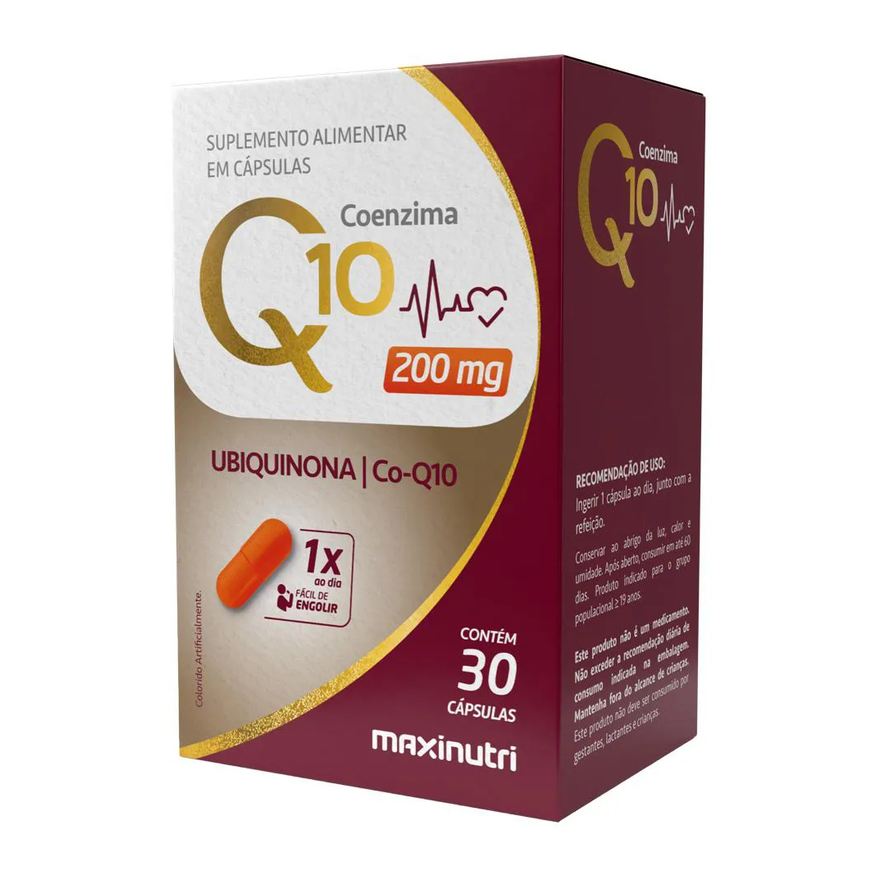 Maxinutri Coenzima Q10 Gold 200mg 30 cápsulas