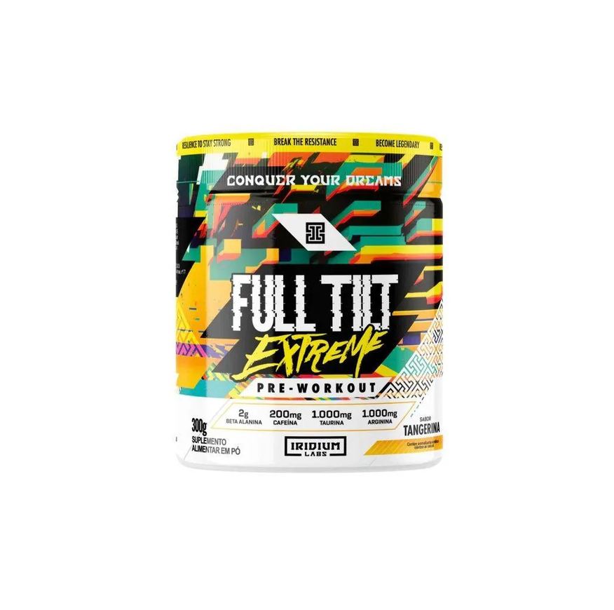 Iridium Labs Full Tilt Extreme Pre-workout (300g) - Sabor: Tangerina