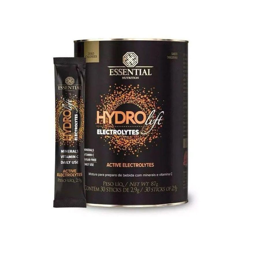 Essential Nutrition Hydrolift Electrolytes (87g - 30 Sticks 2,9g) - Sabor: Tangerina