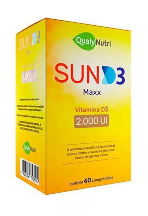 Qualynutri Vitamina D 2.000 60cpr Sund3 Maxx