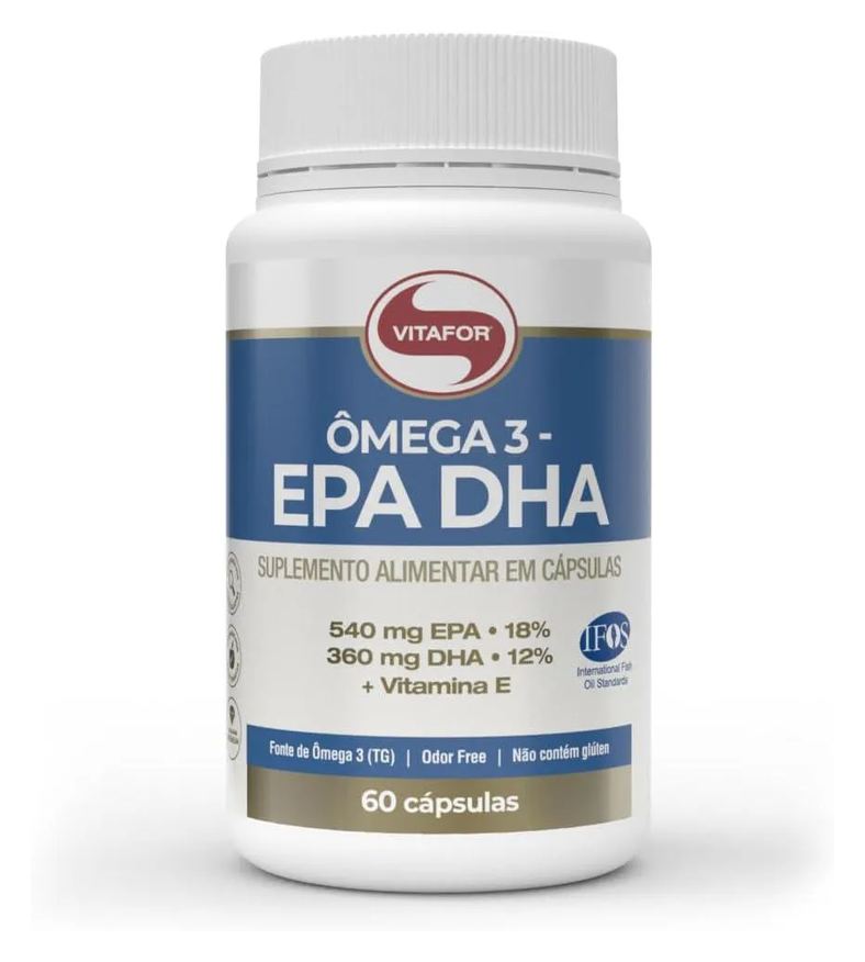 Vitafor Suplemento Alimentar Ômega 3 Epa Dha - 60Cps