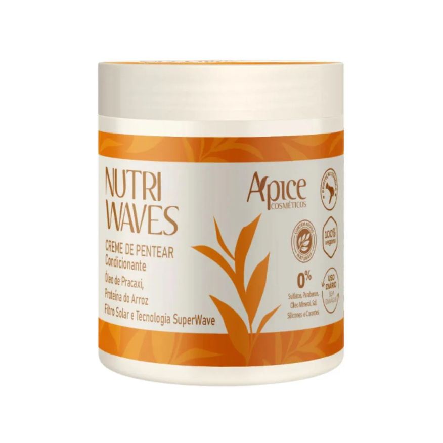 Apice Creme de Pentear Apse Nutritivo Nutri Waves 500g