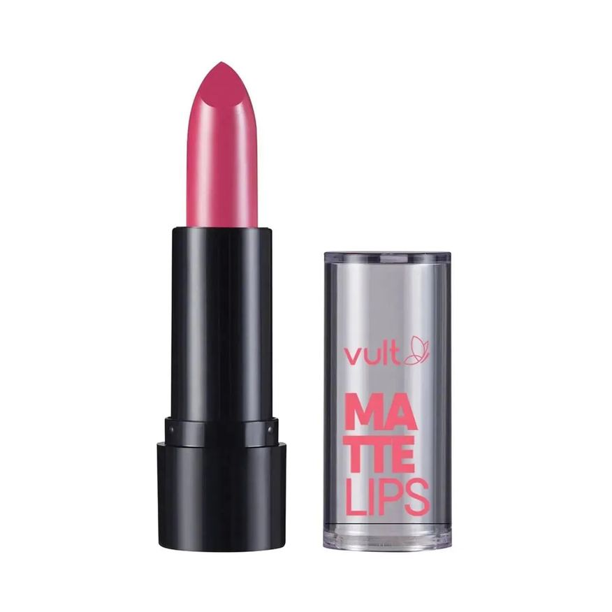 Vult Batom Mate Lips Vermelho Carmim