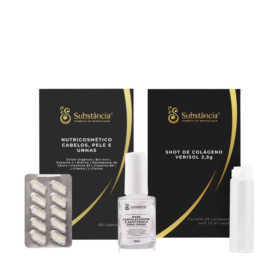 Da Booster Beleza Cabelo, Pele E Unha + Colágneo Substância
