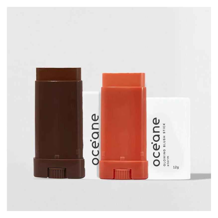 Océane Kit Blush em Bastão Laranja + Contorno em Bastão Médio Limited (2 Produtos)