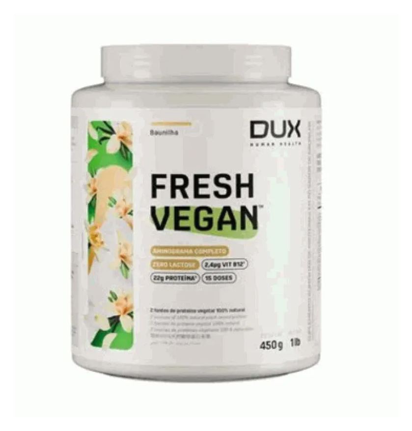Dux Fresh Vegan (450g) - Sabor: Baunilha