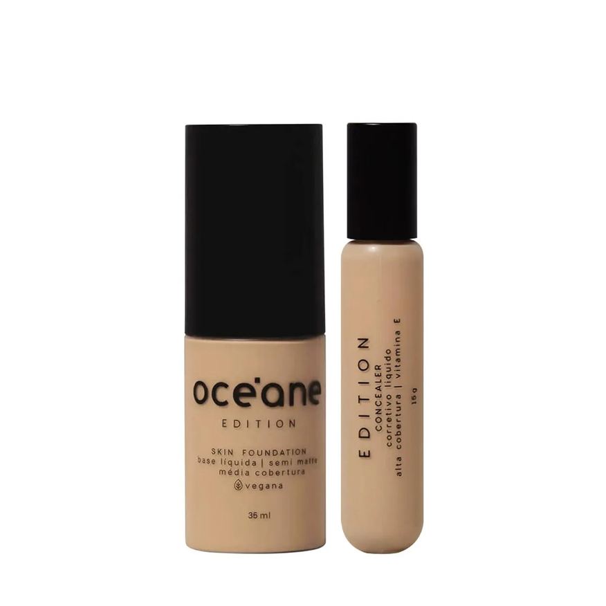 OCéANE KIT SKIN FOUNDATION 315M E CONCEALER MEDIUM LIGHT (2 PRODUTOS)