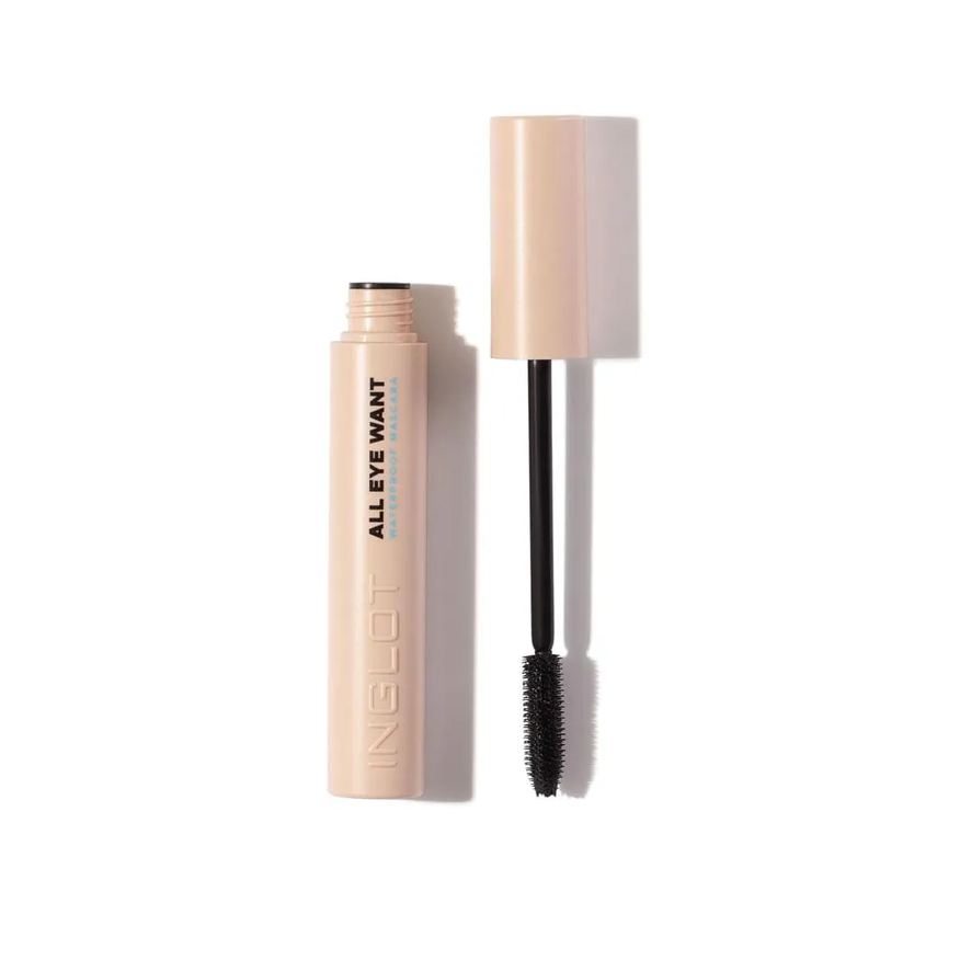Inglot Máscara De Cílios À Prova D'água All Eye Want Preto