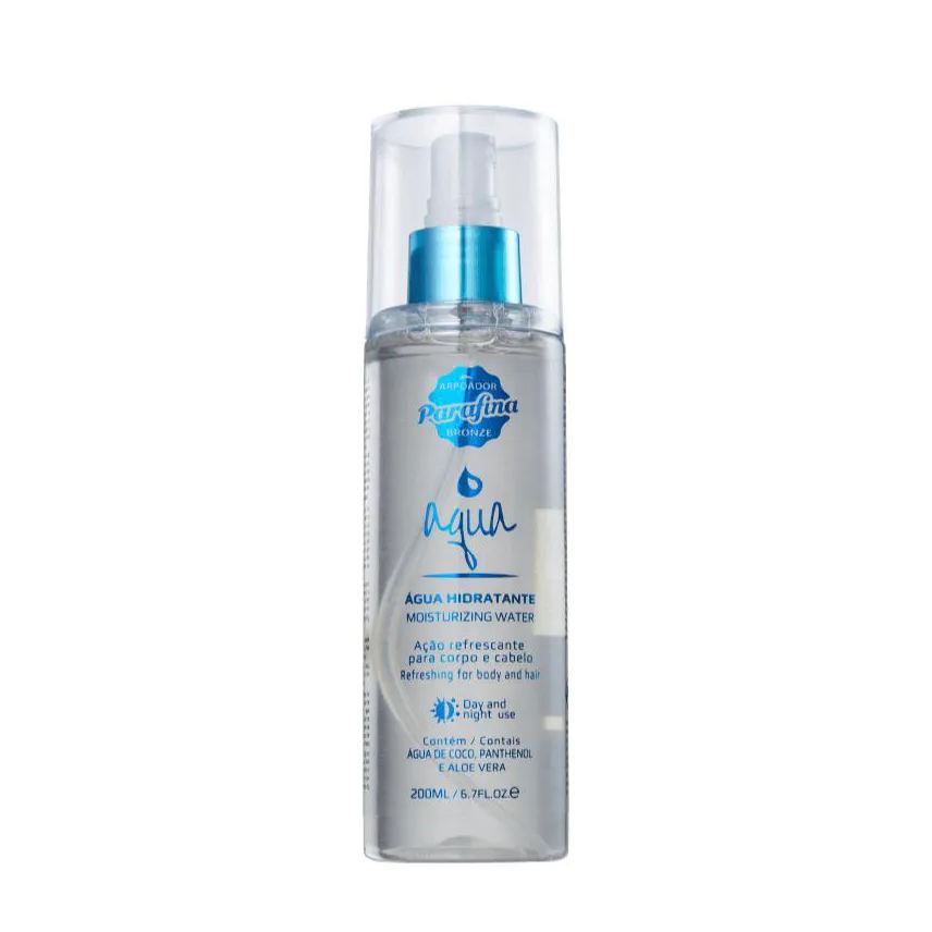 Parafina Bronze Aqua Agua Hidratante 200ml