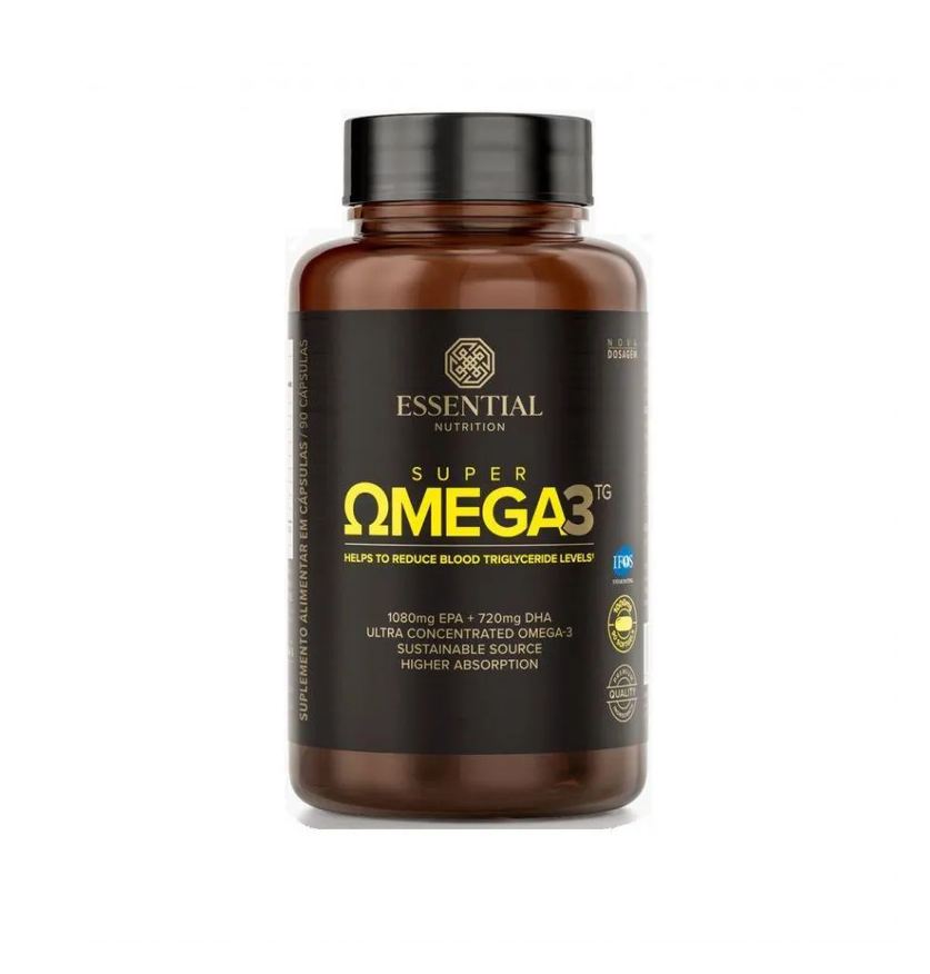 Essential Nutrition Super Omega 3 Tg 500mg (240 cápsulas) - Padrão: Único