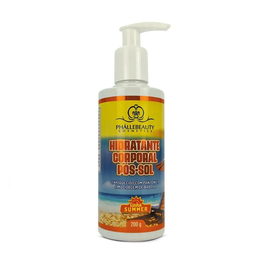 Phállebeauty Hidratante Corporal Pós Sol Linha Summer - Phallebeauty