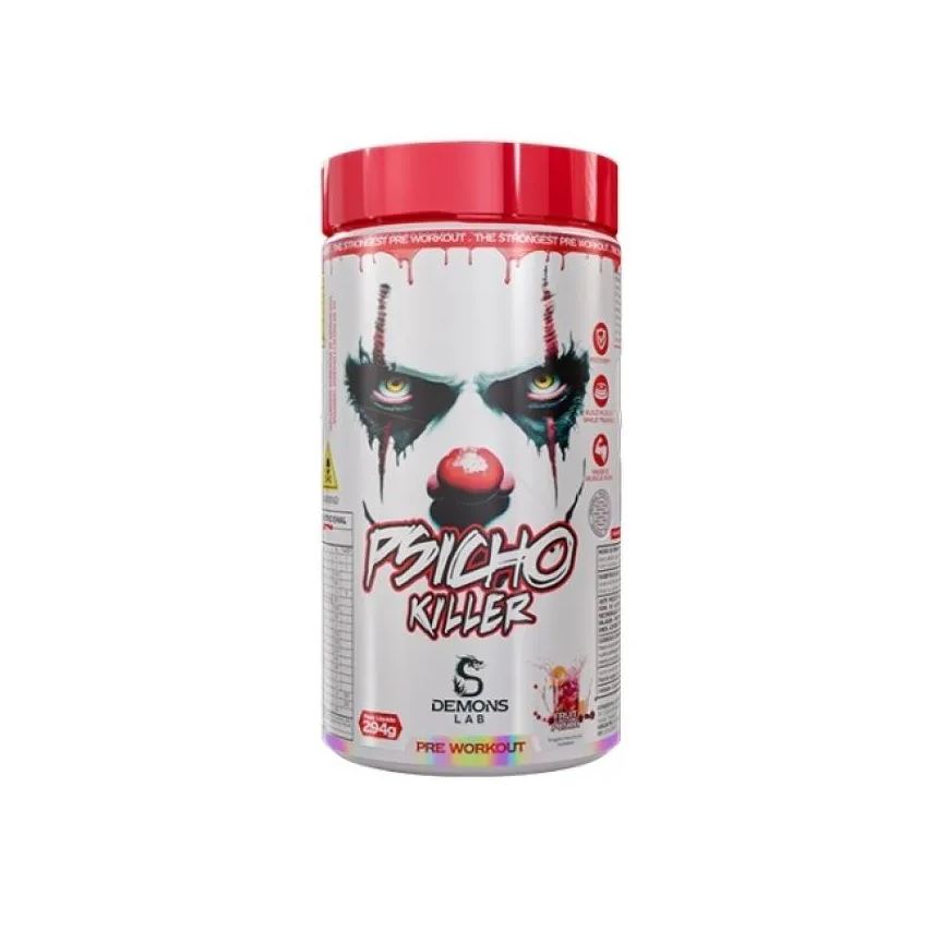Demons Lab Pré Treino (294g) - Sabor: Frutas Vermelhas