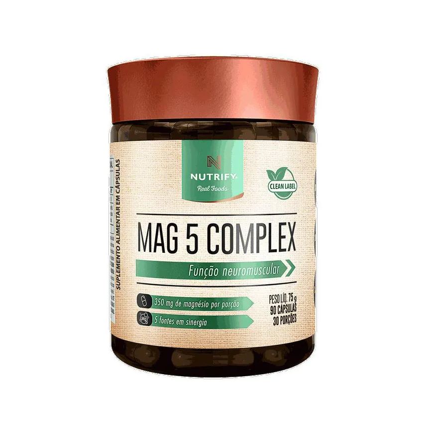 Nutrify Mag 5 Complex (90 cápsulas) - Padrão: Único