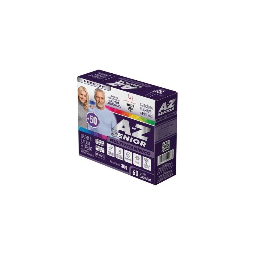Health Labs Multivitamínico A - Z Senior 60 cápsulas