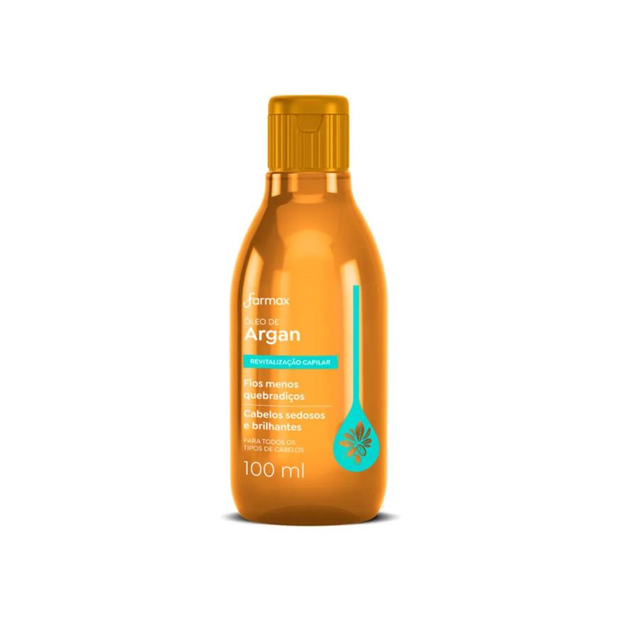 Capilar Óleo e Corporal Argan Farmax 100ml