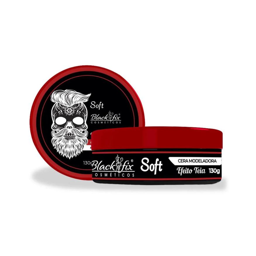 Soft Pomada Efeito Teia Black Fix 130g