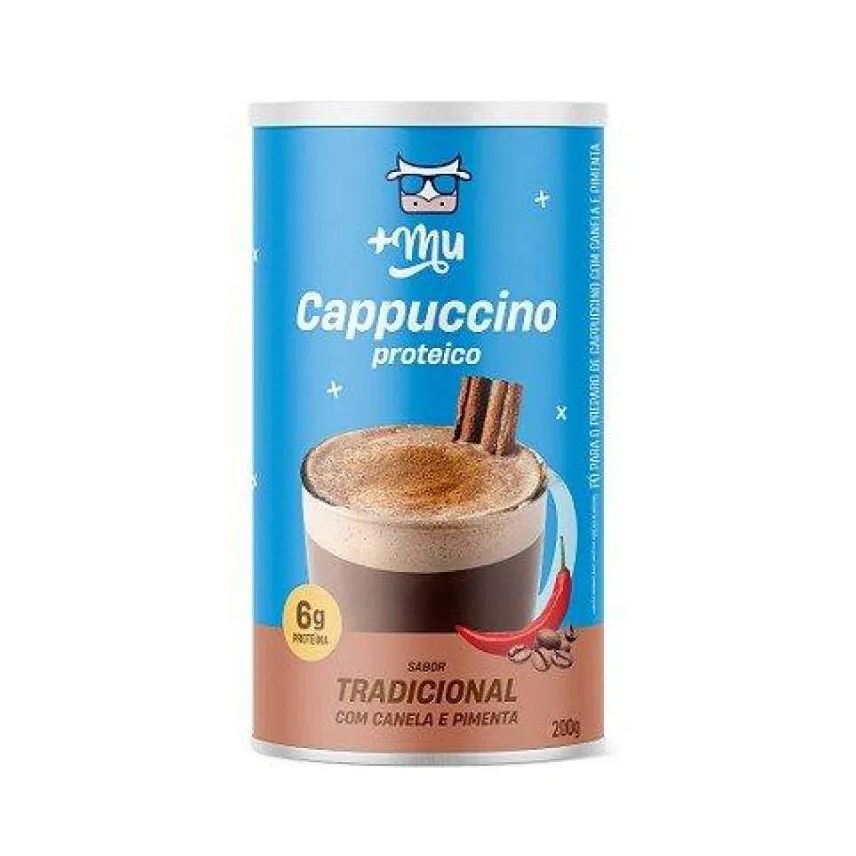 Mais Mu Cappuccino Canela e Pimenta 200g