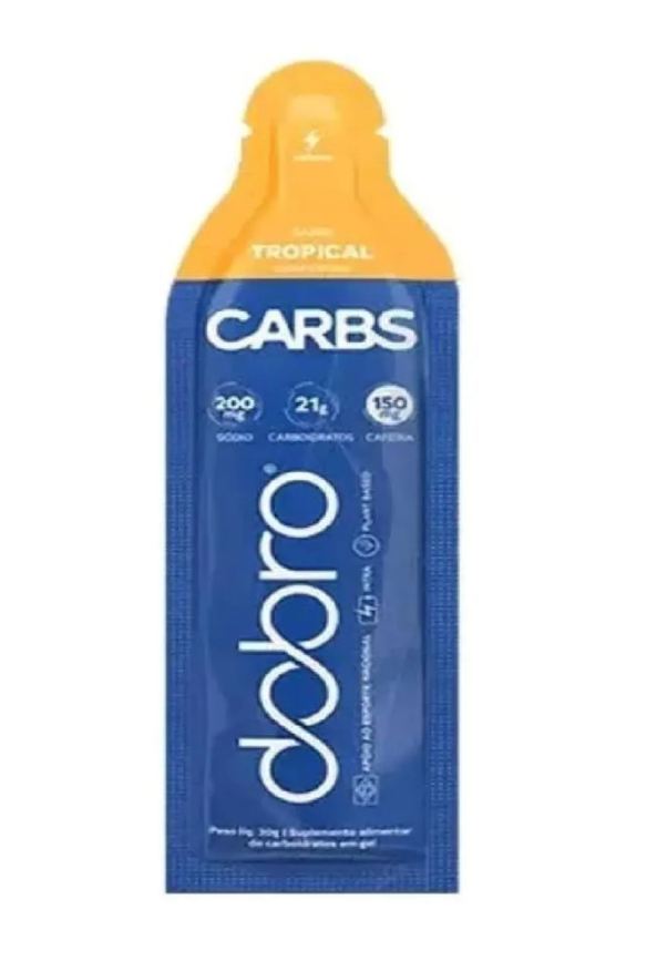 Dobro Carbs Gel Tropical com Cafeina 30g