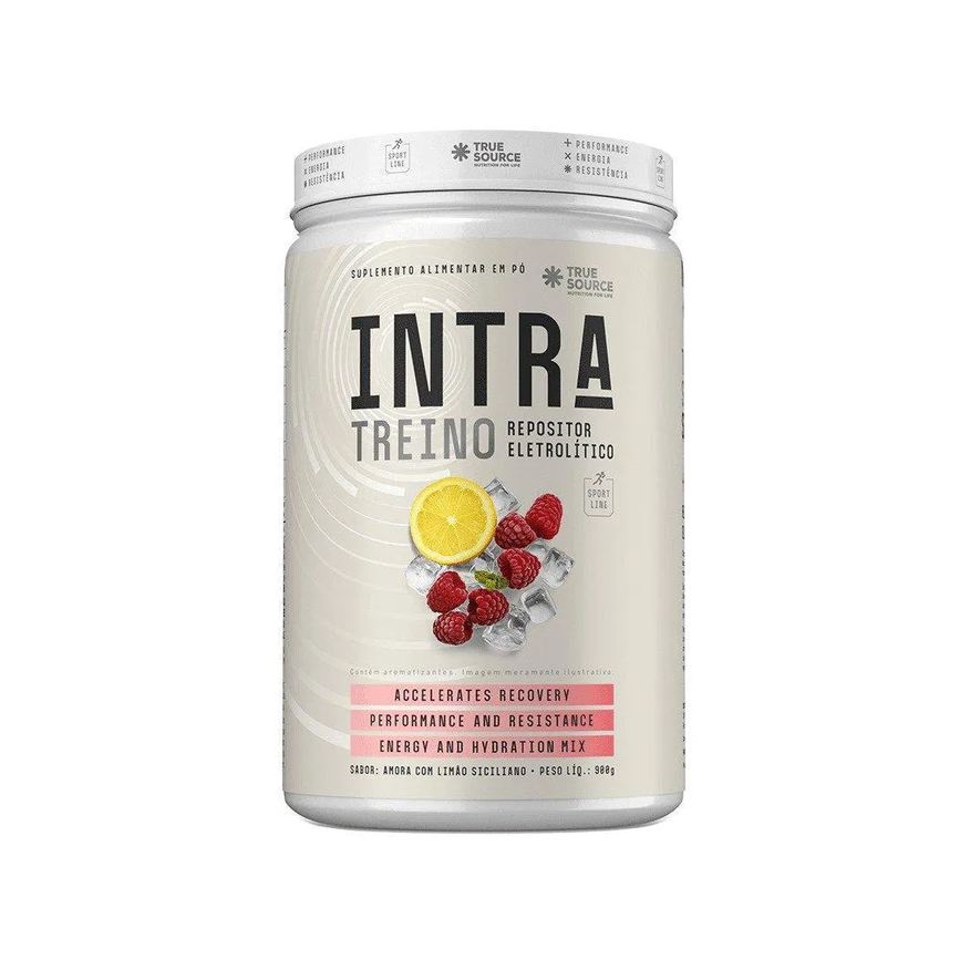 True Source Intra Treino Repositor Eletrolitic Amora com Limao True 900g